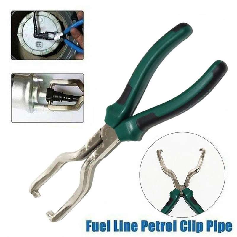 Professional Gasoline Pipe Joint Pliers Oil Tubing Connector Disassembly Tools Carbon Steel Fuel Lin