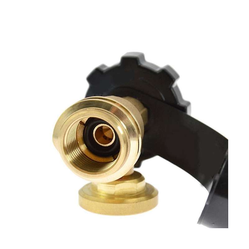 Propane Adapter Connector with Luminous Pressure Gauge Adapter Gas Tank Converter Sl-yk01-1