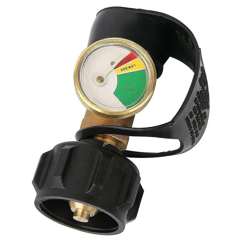 Propane Tank Gauge Level Indicator, Leak Detector, Pressure Meter for RV ,with Type 1 Connection