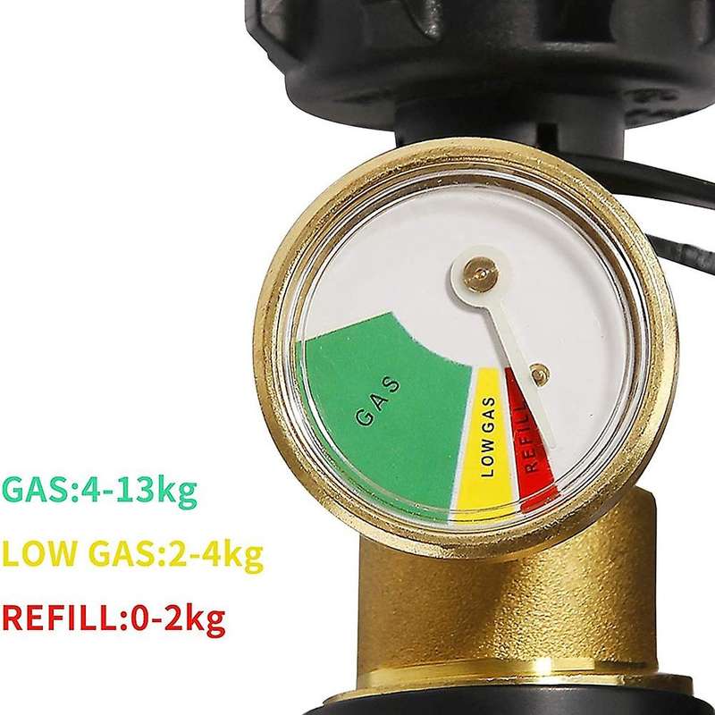 Propane Tank Gauge Level Indicator, Leak Detector, Pressure Meter for RV ,with Type 1 Connection
