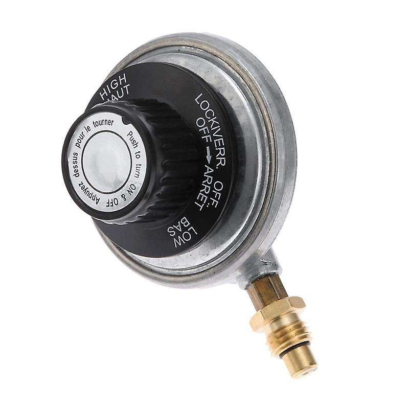 Propane Gas Grill Control Valve Table Top Regulator + M12 Nozzle Jet