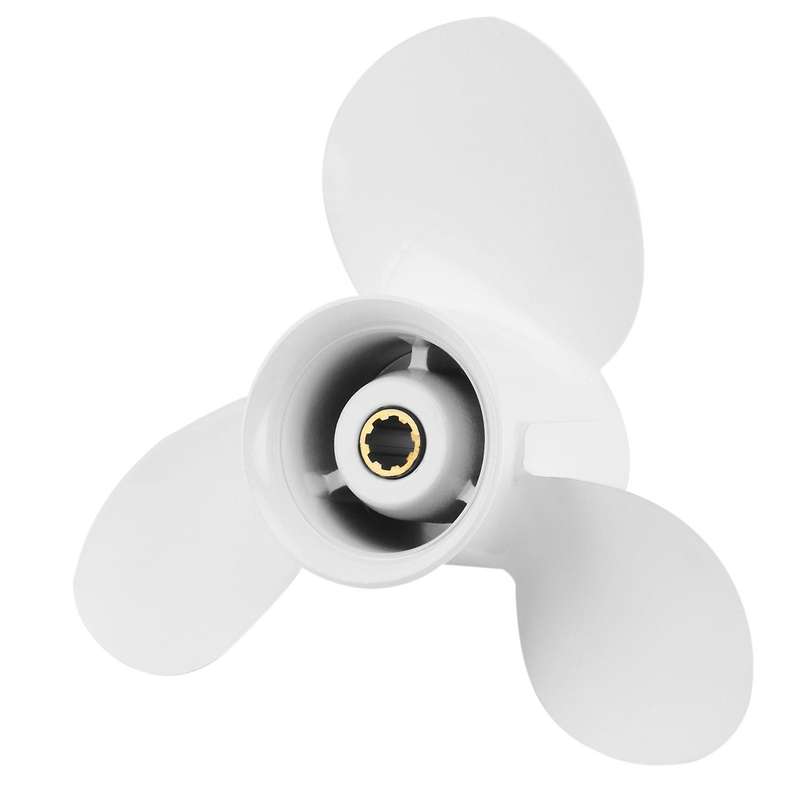 Propeller 9 1/4X11 Compatible Yamaha Outboard Engines 9.9 HP F9.9 Aluminum