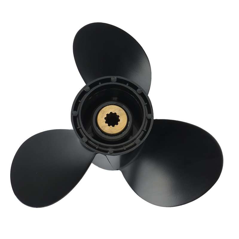 Propeller 9 1/4X12 58100-89L50-019 for Outboard Engines DF9.9B DF15A DF20A Aluminum 10 Tooth Spline