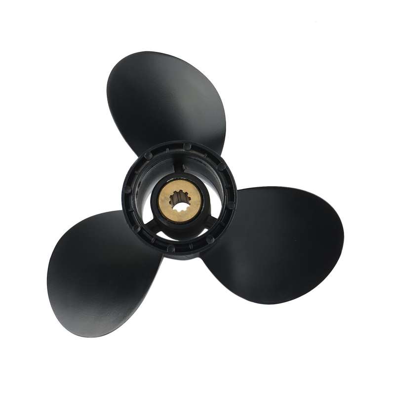 Propeller 9 1/4X12 58100-89L50-019 for Outboard Engines DF9.9B DF15A DF20A Aluminum 10 Tooth Spline