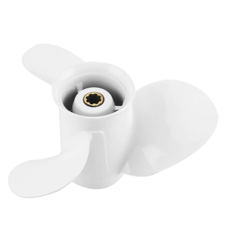 Propeller 9 1/4X11 for Outboard Engines 9.9 F9.9 15HP F15C F15 F20 Aluminum 8 Tooth Spline RH 63V-45