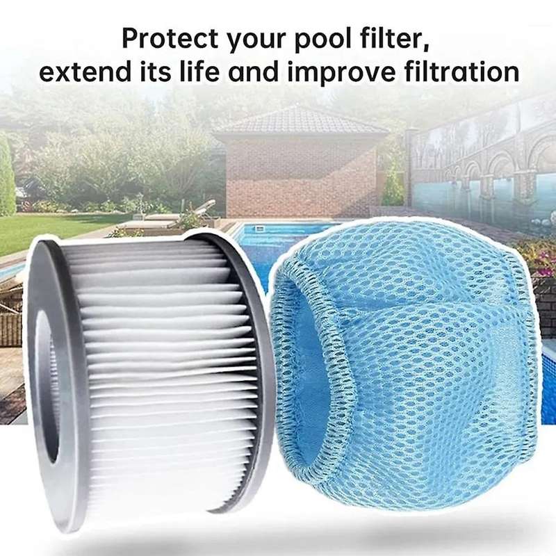 Protective Nets Mesh Cover for Inflatable Pools Hot Tub Filter for 2020 FD2089 Swimming Pools Spa Su