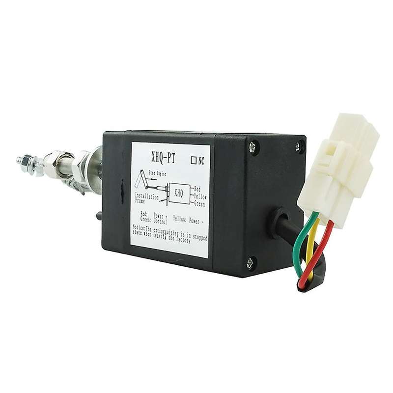 -PT Off Pull Type Engine Accessory Solenoid(12V Normally Open)