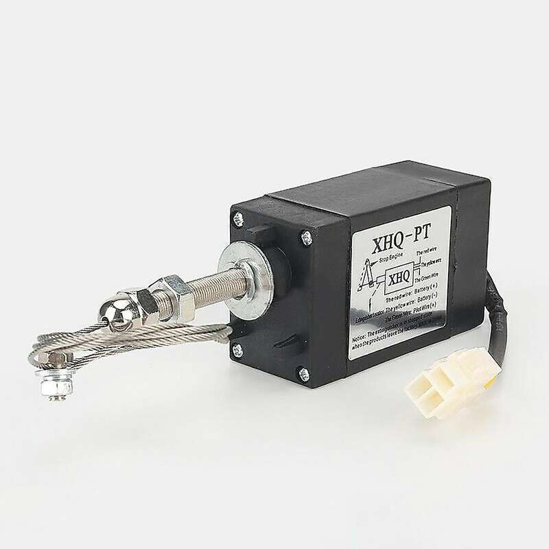 -PT Off Pull Type Engine Accessory Solenoid(12V Normally Open)