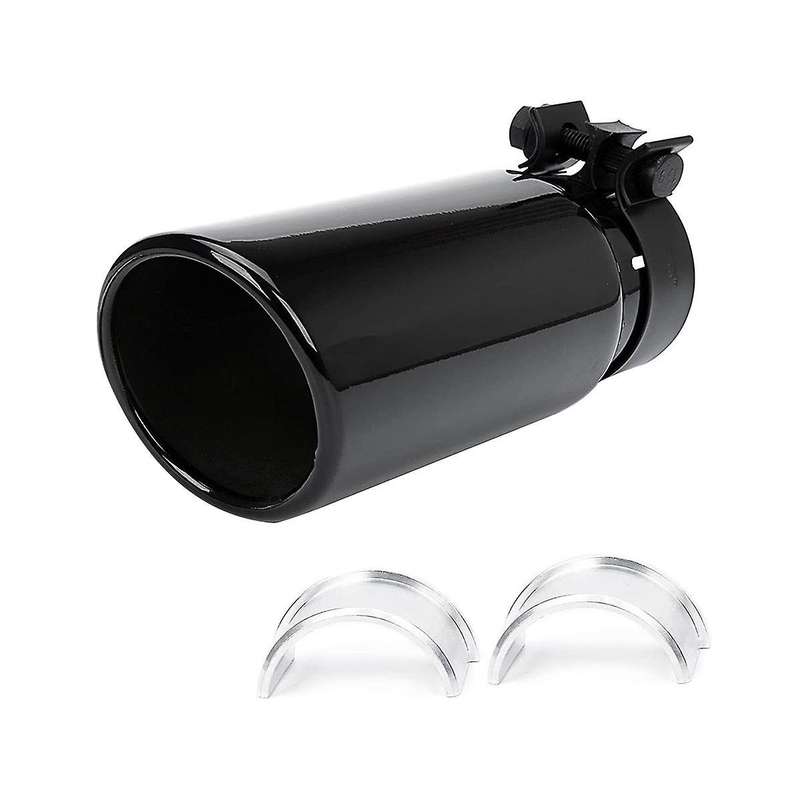 Pt932-35180-02 Black Metal Chrome Exhaust Tip Fits for 2005-2023 Car Accessories Parts