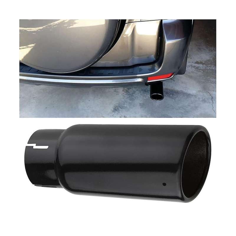Pt932-35180-02 Black Metal Chrome Exhaust Tip Fits for 2005-2023 Car Accessories Parts