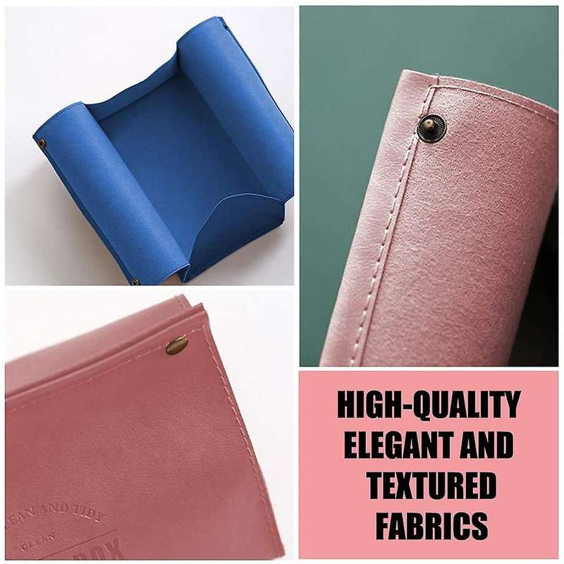 Pu Leather Tissue Box, 2 Pieces Tissue Box Bag, Nordic Style Tissue Box / Living Room / Kitchen