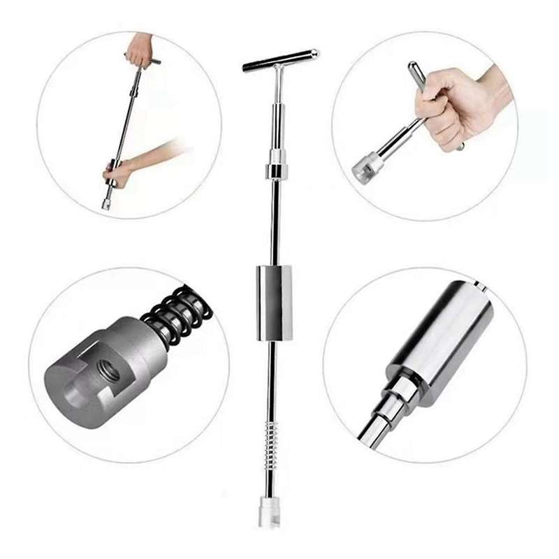 Puller Manual Rod Kit Car Dent Repair Tool Body Dent Puller Dent Repair Kit Sliding Suction Cup Hail
