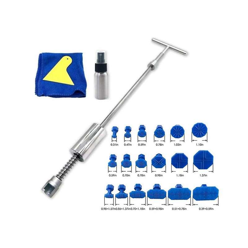 Puller Manual Rod Kit Car Dent Repair Tool Body Dent Puller Dent Repair Kit Sliding Suction Cup Hai