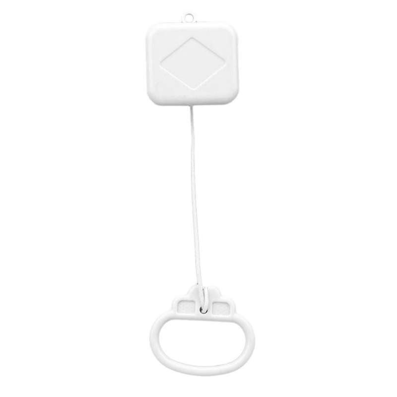 Pull String Cord Music Box White Kids Bed Bell Rattle Gifts Parts Accessories