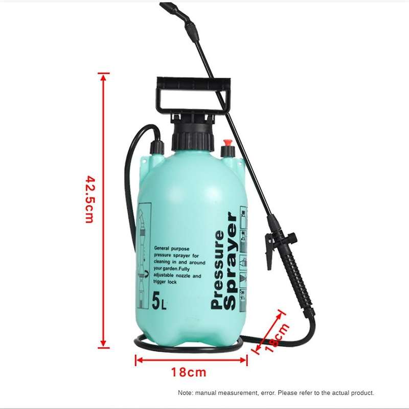 Pump Sprayer, Garden Sprayer, Pump Bottle, Weed Sprayer, Water Sprayer, Plant Sprayer(5L)