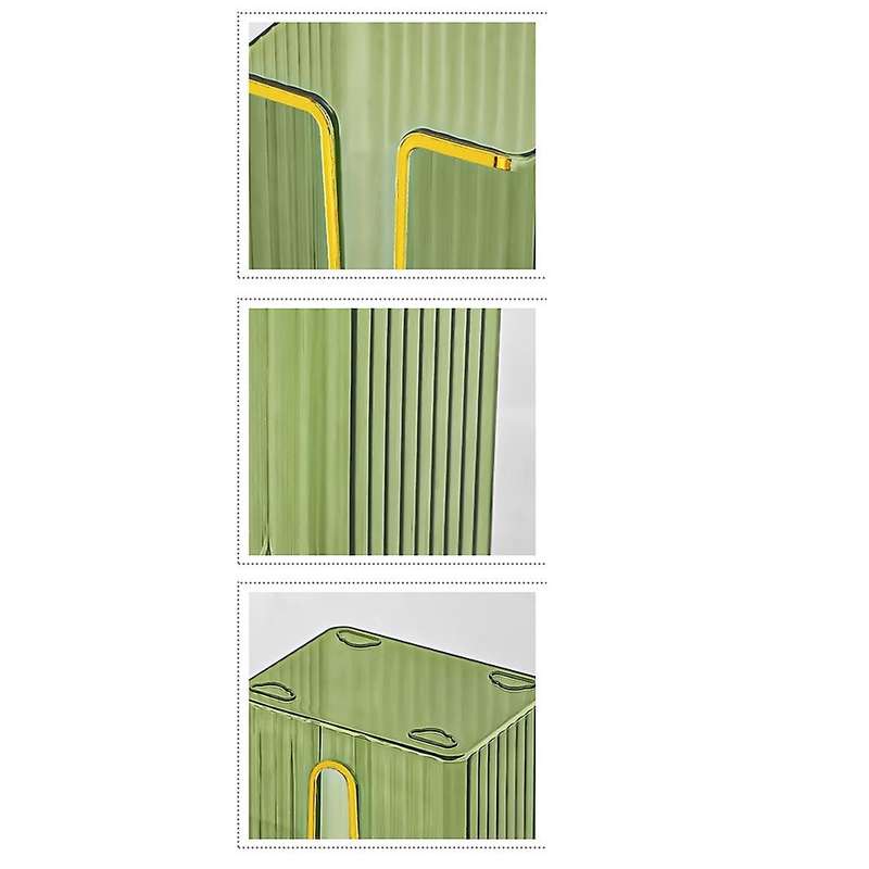 Punch-free Tissue Box Kitchen Bathroom Paper Organizer Wall-mounted Paper Towel Storage A