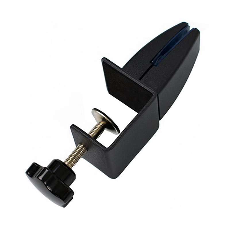 Punch-free Aluminum Alloy Screen Clip Desktop Glass Fixed Clip Wooden Board Clip Desk Partition Cli