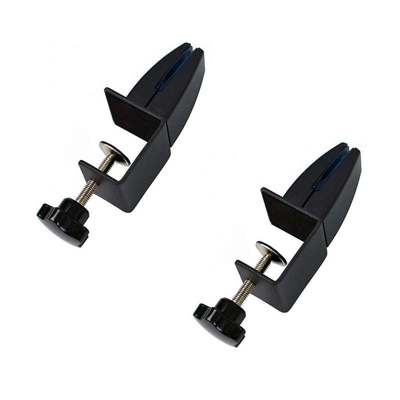 Punch-free Aluminum Alloy Screen Clip Desktop Glass Fixed Clip Wooden Board Clip Desk Partition Cli