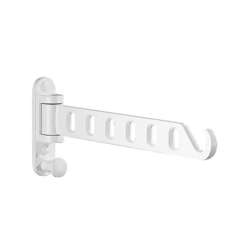 Punch Free Clothes Hanger Space Aluminum Saving Organization Folding Invisible Drying Racks for Bat