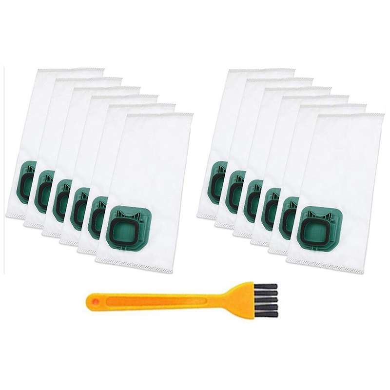 12 Pack Cleaner Bags for Vorwerk Kobold Vk140 Vk150 Vacuum Cleaner