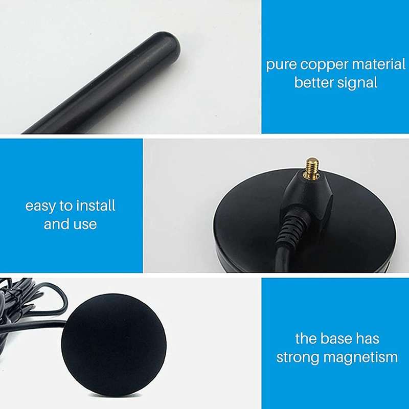 5.8dbi Strengthen Magnet Base 915mhz Gateway Antenna with 10ft Cable