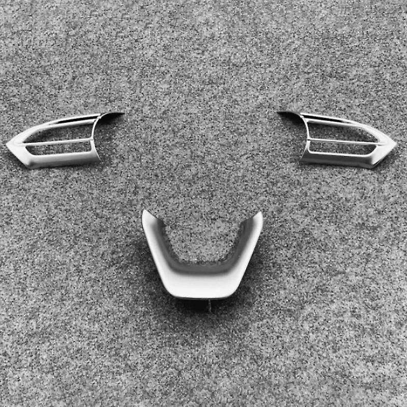 For Toyota Yaris Cross 2020 2021 Abs Chrome Steering Wheel Cover Trim