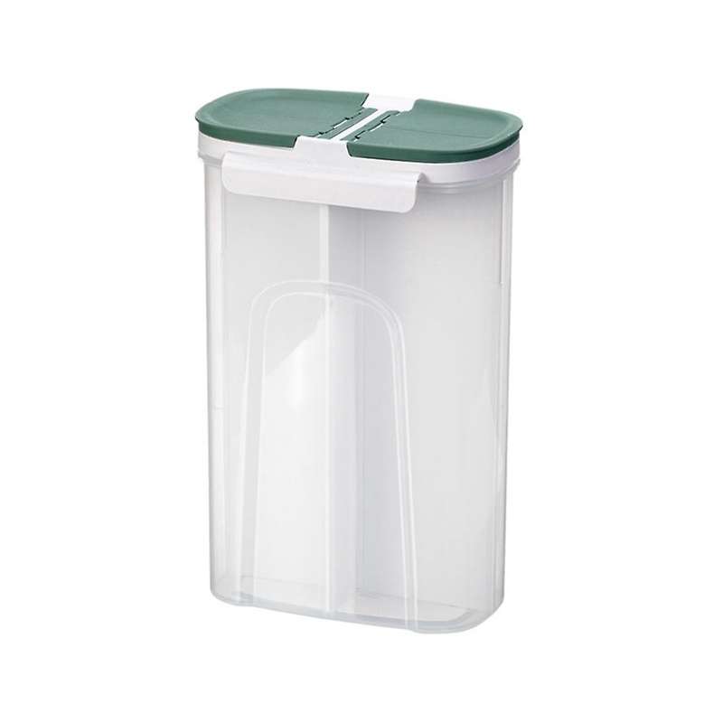 Food Storage Container Pasta Rice Storage Jars Home Kitchen (green)