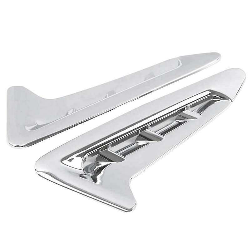 Side Fender Cover Air Outlet Vent For-bmw X3 G01 2018-2021 Silver