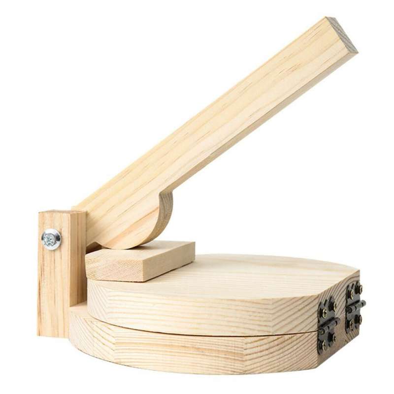 Wood Tortilla Press Dumpling Skin Maker Presser Kitchen Accessories