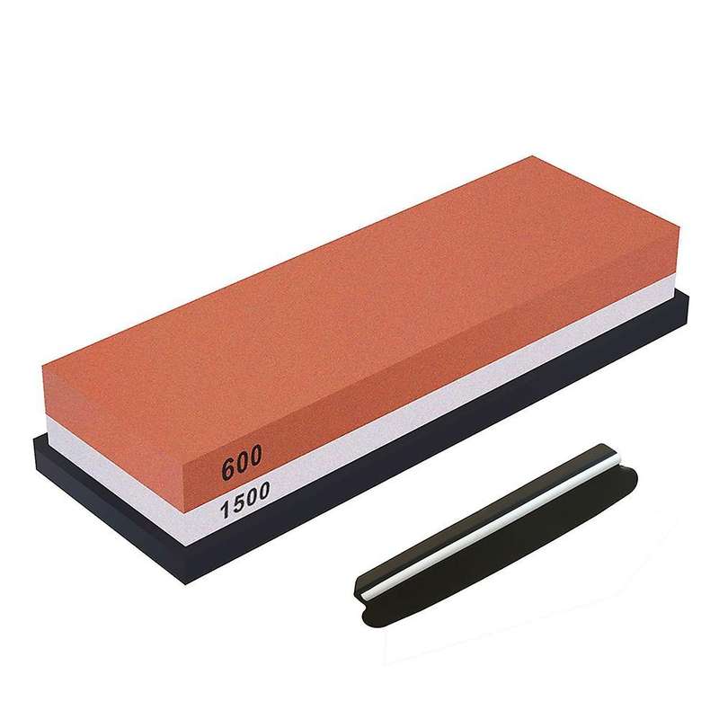 2-in-1 Sharpening Stone 400/1000 Grit Waterstones, Knife Sharpener