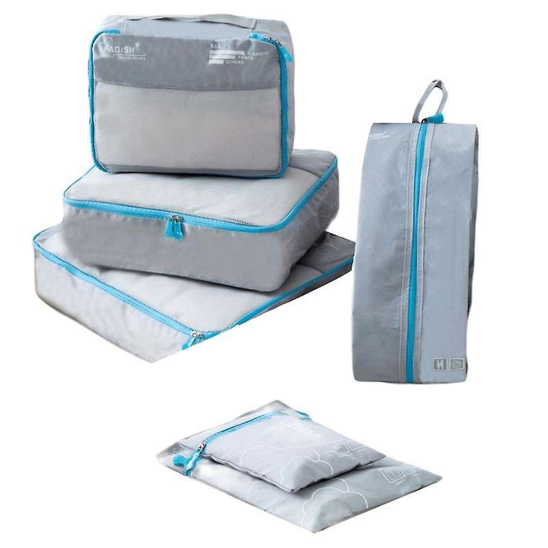 7 Pcs Travel Organizer Storage Bags Suitcase Portable Packing Set , 3