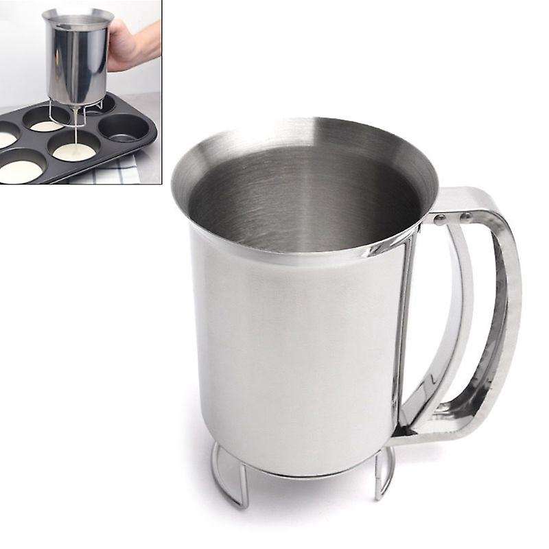 Stainless Steel Cupcake Waffle Batter Funnel Cream Separator