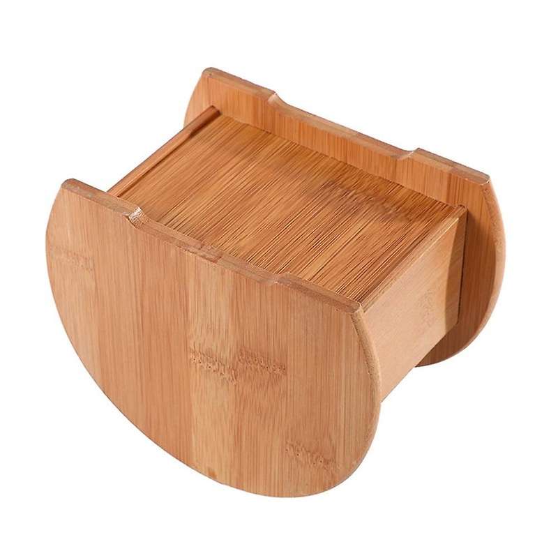 Mobile Phone Storage Box Bamboo Storage Box Desktop Cosmetics Rack