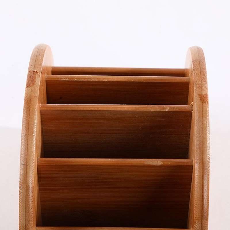 Mobile Phone Storage Box Bamboo Storage Box Desktop Cosmetics Rack