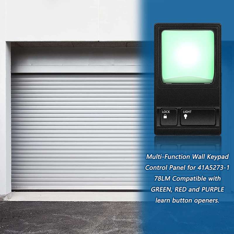 2pcs Multi-function Control Panel Replacement Panel Wall Keypad