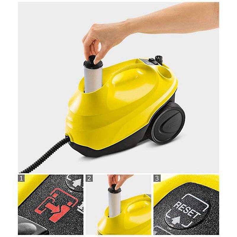 For Karcher Sc2 Sc3 Descaling Stick + Red Round Brushx2 Compatible