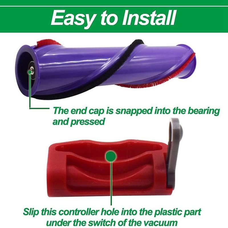 Roller Brush Roll Bar Part, Power Button On/off Control Clamp