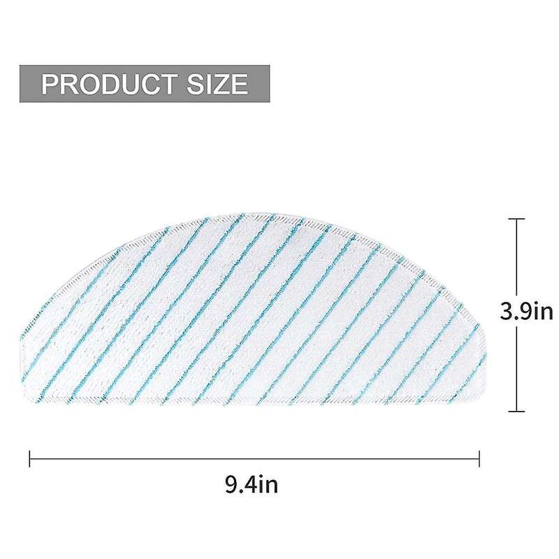 Replacement Mop Cloth Pads for Ecovacs Deebot Ozmo T8 Aivi T8 T9 N8