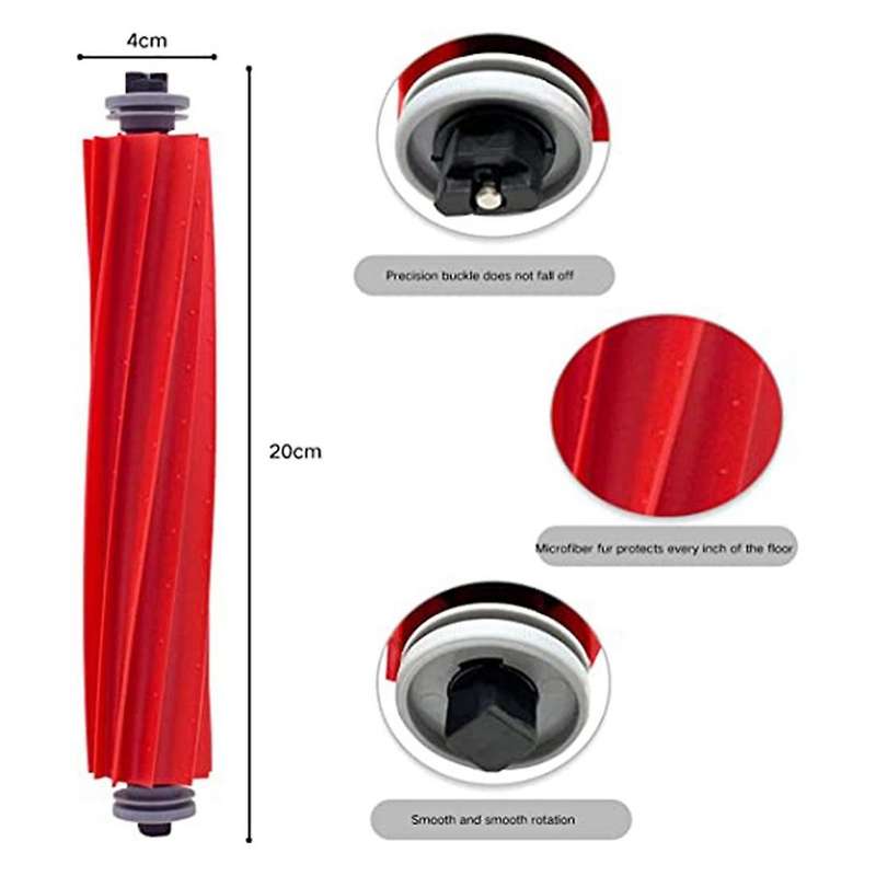 13pcs Accessories Roller Brush Knit Set for Roborock Q7max+
