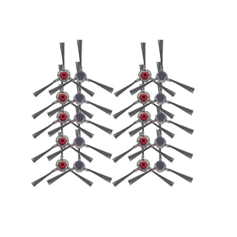 10 Pack Side Brushes Household Parts for Ecovacs Deebot N9+ /k10