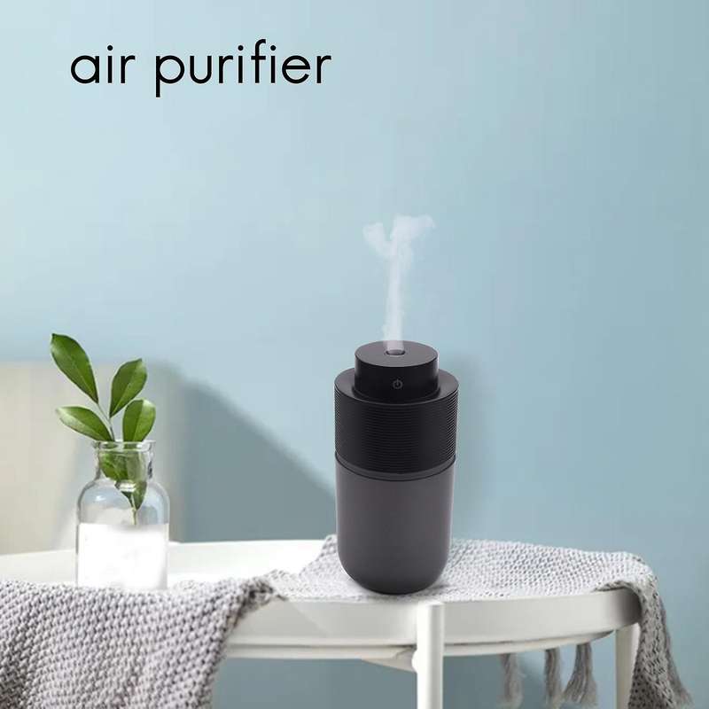 Usb Colorful Led Lights 200ml Humidifier,intermittent Mode 7hours
