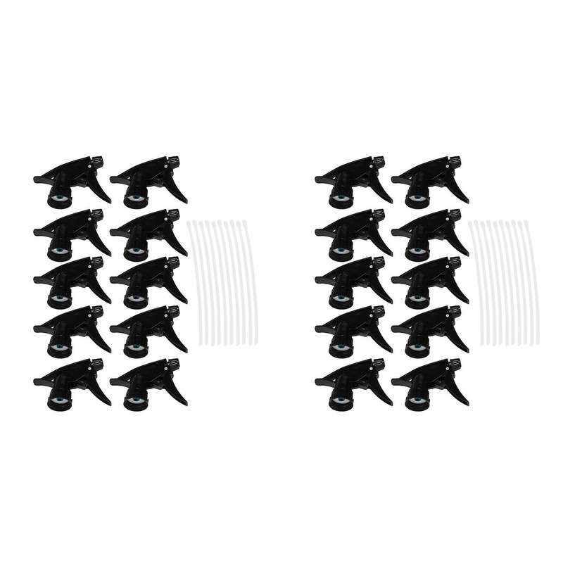 20pcs Plastic Spray Head Sprayer Hand Button Watering Nozzle