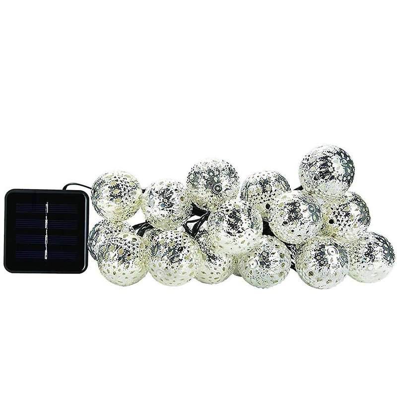 Moroccan Led Fairy Lights, 7 Metres, 50 Led Solar Lights, Waterproof