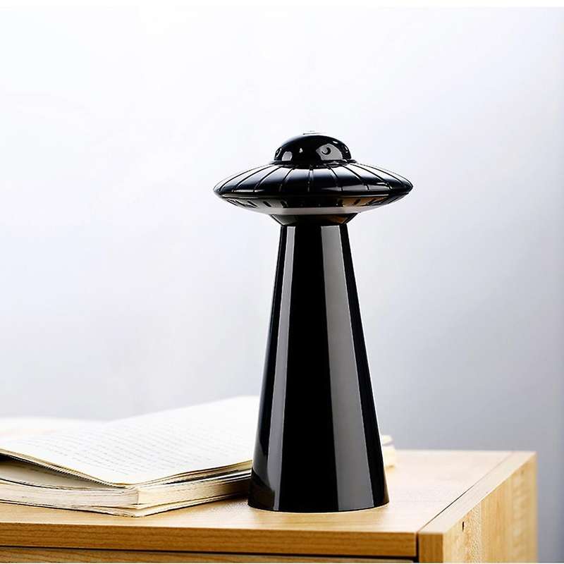 Cartoon Ufo Charging Bedroom Night Light Bar Led Desk Lamp,white
