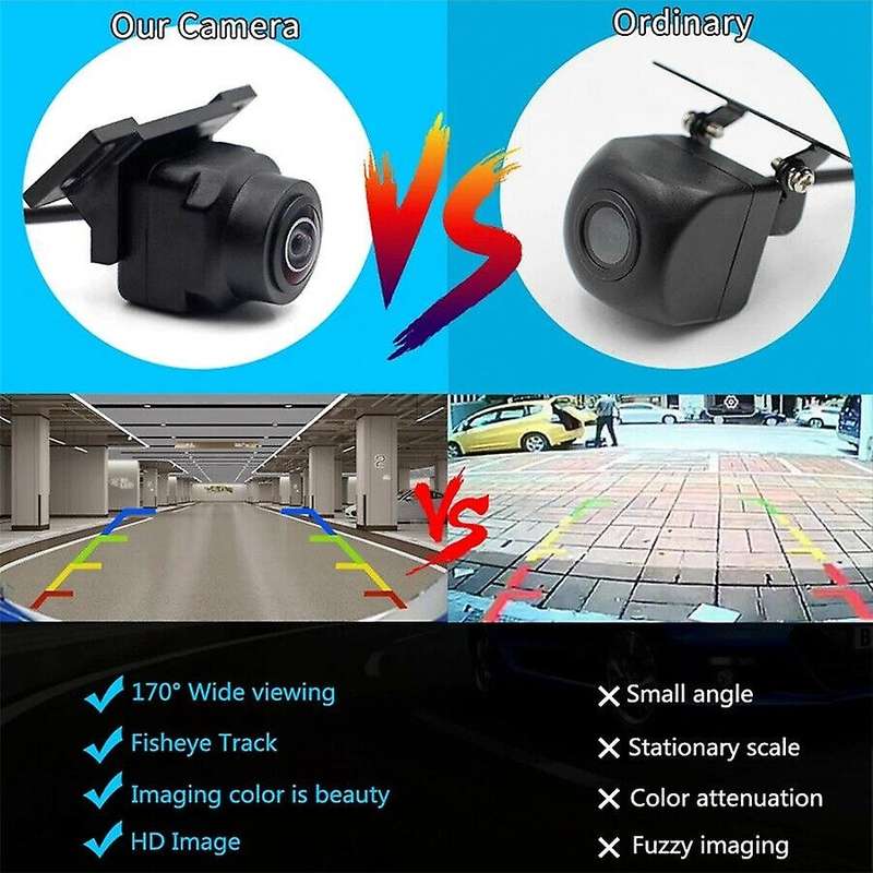 Car Universal Reverse Backup Parking Rear View Camera Night Vision