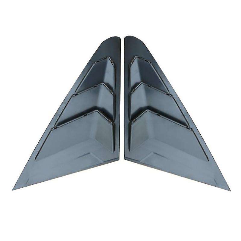 Rear Side Window Louvers,for Mg 5 Mg5 2021 Car, Matte Black Style
