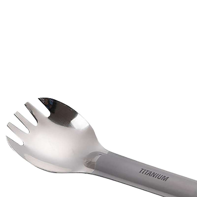 Titanium Long Handle with Bowl Outdoor Camping Cooking Utensils