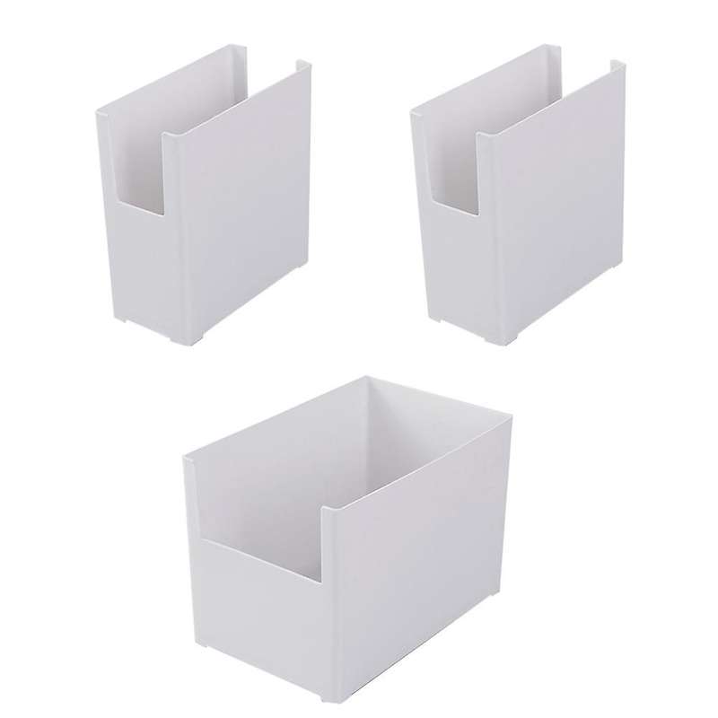 3pcs Kitchen Cabinet Box Desktop Finishing Box Drawer Organizer