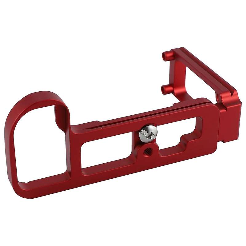 Quick Release L Plate for Nikon Z Z6 Z7 Arca Swiss Rrs Red