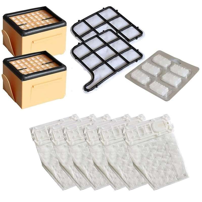 11pcs Vmulti-sets Hepa Filter for Folletto Vorwerk Kobold Vk135